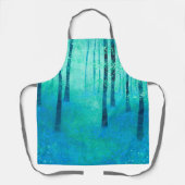 Bluebell Woodland Landschaft Schürze (Vorderseite)