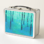 Bluebell Woodland Metall Brotdose (Vorderseite)