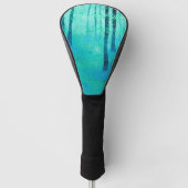 Bluebell Woodland Paiting Golf Headcover (Vorderseite)