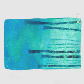 Bluebell Woodland Paiting Golfhandtuch (Horizontal)