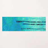 Bluebell Woodland Paiting Yogamatte (Vorderseite (Horizontal))