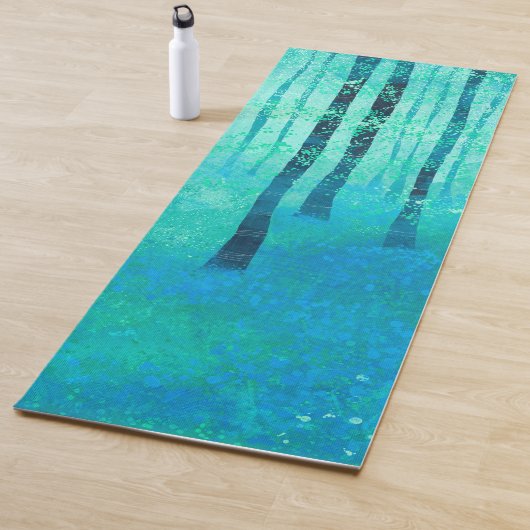 Bluebell Woodland Paiting Yogamatte (Beispiel)