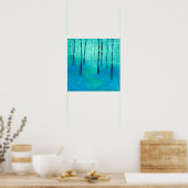 Bluebell Woodland Poster (Küche)
