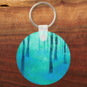 Bluebell Woodland Schlüsselanhänger (Rückseite)