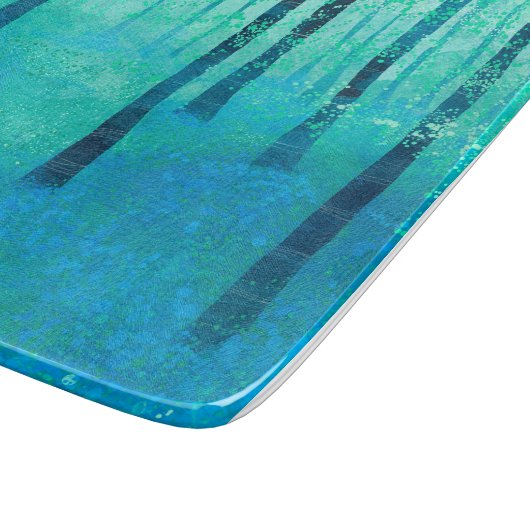 Bluebell Woodland Schneidebrett (Ecke)