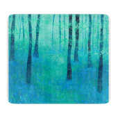Bluebell Woodland Schneidebrett (Vorderseite)
