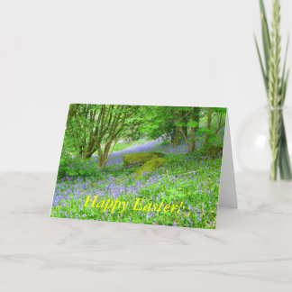 Bluebell Woods, Frohe Ostern! Feiertagskarte