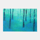Bluebell Woods in der Frühjahrslandschaft Fußmatte (Vorderseite)