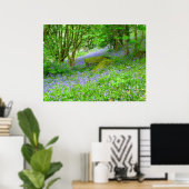 Bluebell Woods Poster (Heimbüro)