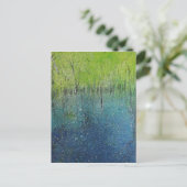 Bluebell Woods Postkarte (Stehend Vorderseite)