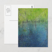 Bluebell Woods Postkarte (Vorne/Hinten)