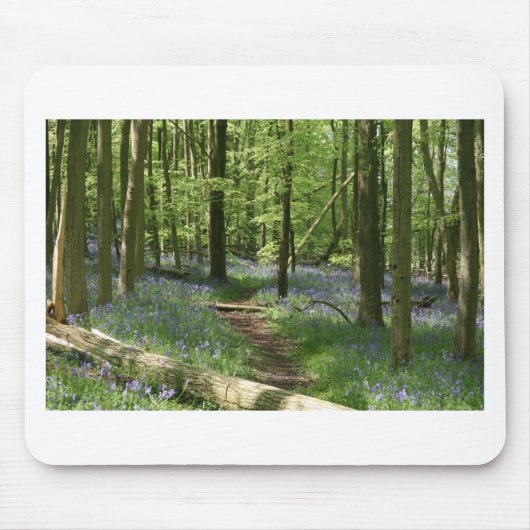 Bluebellholz Mousepad (Vorne)