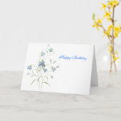 Bluebells-A Karte (Gelbe Blume)