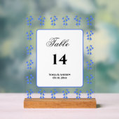 Bluebells Acrylschild (Neutral)