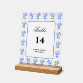 Bluebells Acrylschild (Winkel)