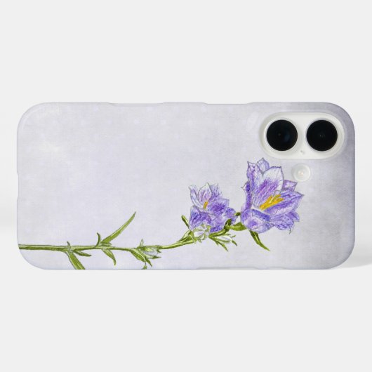Bluebells Artwork Case-Mate iPhone Hülle (Rückseite (Horizontal))