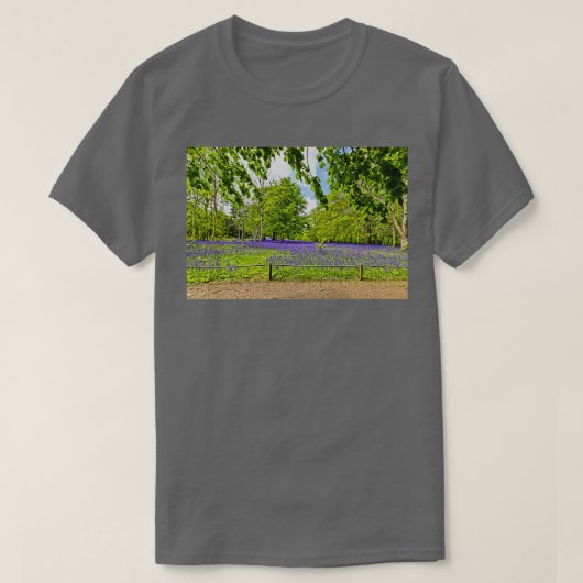 Bluebells At Enys T-Shirt (Design vorne)