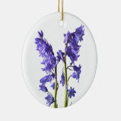 Bluebells, aus genau den Wäldern, die ich erschaff Keramik Ornament (Rechts)