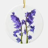 Bluebells, aus genau den Wäldern, die ich erschaff Keramik Ornament (Vorne)