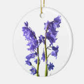 Bluebells, aus genau den Wäldern, die ich erschaff Keramik Ornament (Links)