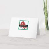 Bluebells Birthday Card - Welsh Greeting Karte (Rückseite)