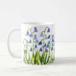 Bluebells Blaue Blütenwälder Kaffeetasse