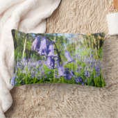 Bluebells blühen - Personalisierter Muttertag Lendenkissen (Decke)