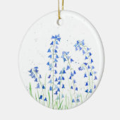 Bluebells Blumen Keramik Ornament (Links)
