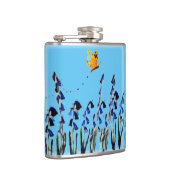 Bluebells Butterfly Custom Color Flachmann (Rechts)
