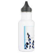 Bluebells Butterfly Spring Floral Edelstahlflasche (Links)