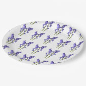 Bluebells Fabric Muster Pappteller (Schrägansicht)