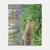 Bluebells Fleecedecke (Vorderseite)