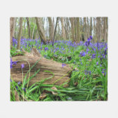 Bluebells Fleecedecke (Vorderseite (Horizontal))
