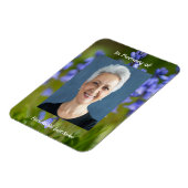 Bluebells Garden Flowers  Memorial Keepsake  Magnet (Linke Seite)