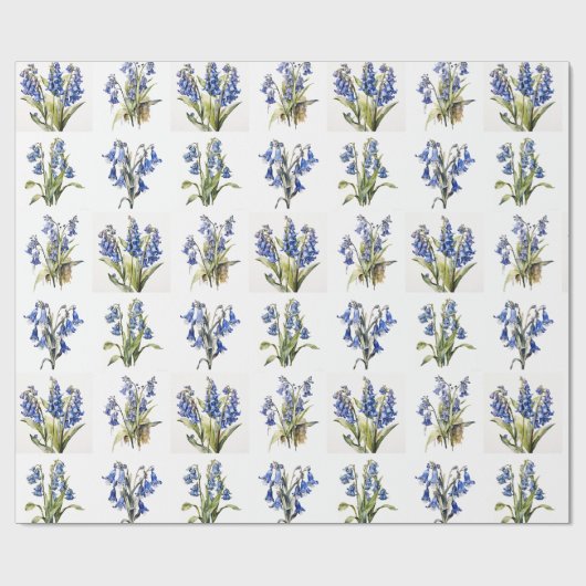 Bluebells Geschenkpapier (Flach)