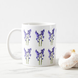 Bluebells-Gewebe-Muster Kaffeetasse