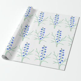 Bluebells Großdruckpapier Geschenkpapier