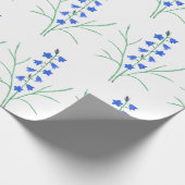 Bluebells Großdruckpapier Geschenkpapier (Ecke)
