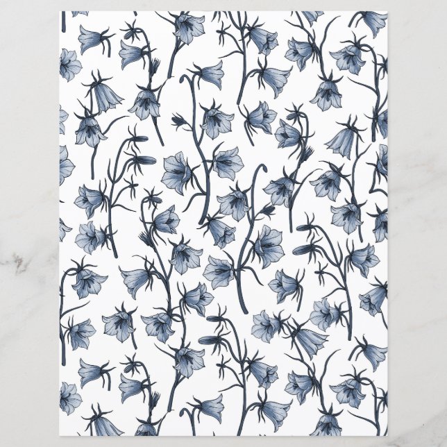 Bluebells, Harebells, Blumen (Vorderseite)