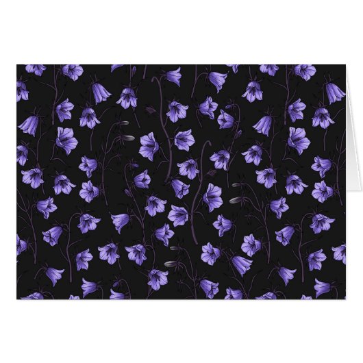 Bluebells, Harebells, Blumen (Vorderseite (Horizontal))