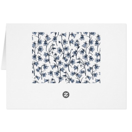 Bluebells, Harebells, Blumen (Rückseite Horizontal)