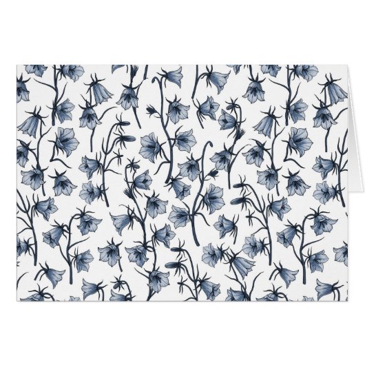 Bluebells, Harebells, Blumen (Vorderseite (Horizontal))