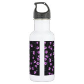 Bluebells, Harebells, Blumen 2 Edelstahlflasche (Rückseite)