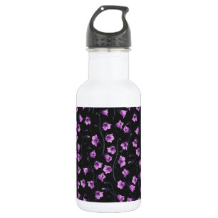 Bluebells, Harebells, Blumen 2 Edelstahlflasche