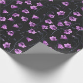 Bluebells, Harebells, Blumen 2 Geschenkpapier (Ecke)