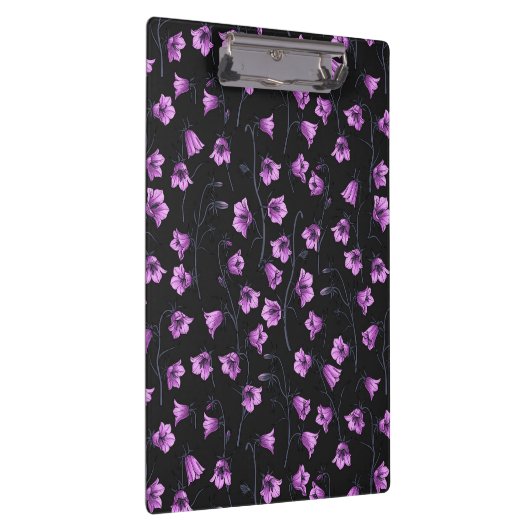 Bluebells, Harebells, Blumen 2 Klemmbrett (Rechts)