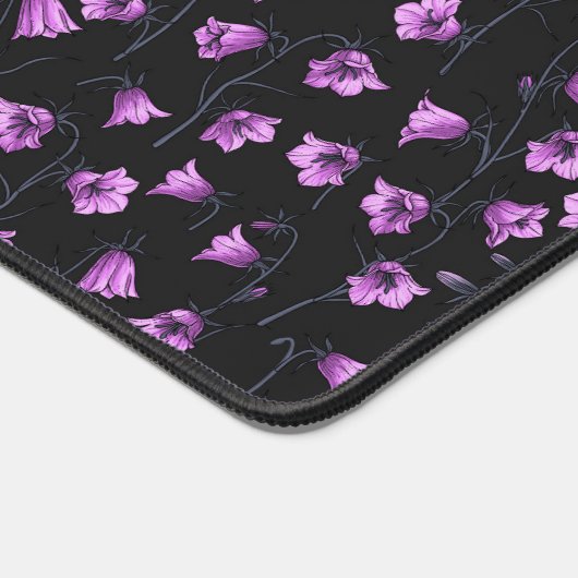 Bluebells, Harebells, Blumen 2 Schreibtischunterlage (Ecke)