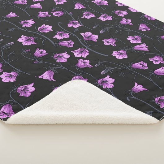 Bluebells, Harebells, Blumen 2 Sherpadecke (3/4)