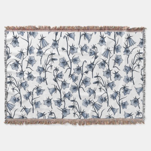 Bluebells, Harebells, Blumen Decke (Vorderseite)