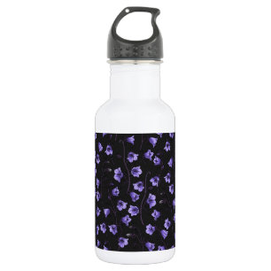 Bluebells, Harebells, Blumen Edelstahlflasche